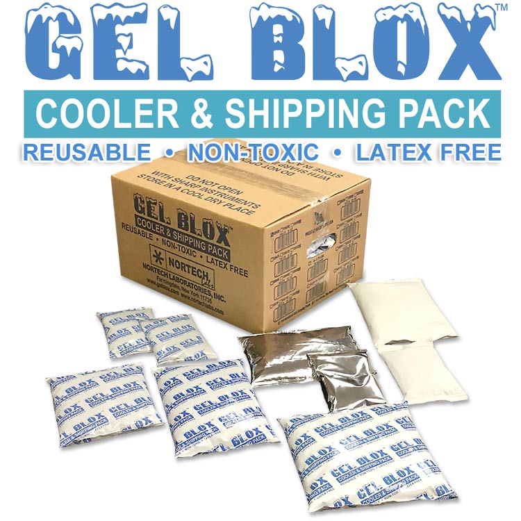 Gel Blox Cold Shipping Packs