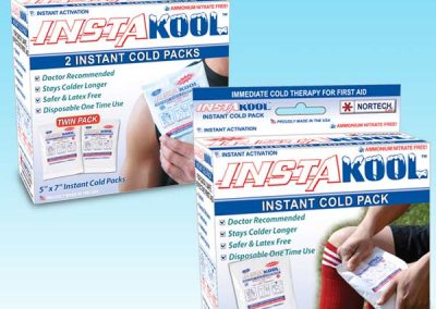 InstaKool Instant Cold Pack Retail Boxes