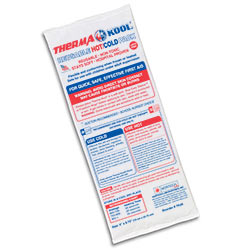 ThermaKool Reusable Hot Cold Pack, Size: 4" x 9"